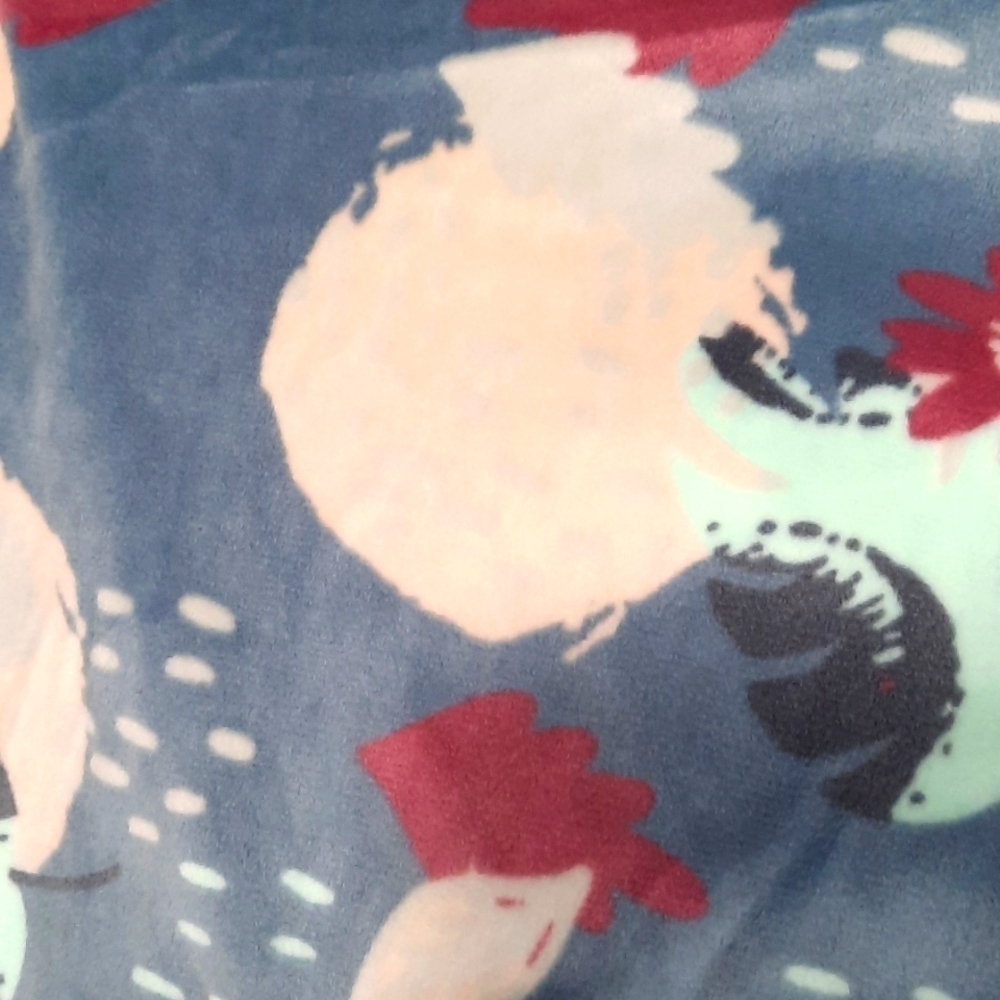 Lildy Printed Plush Pajama Pants - Picture 5 of 5
